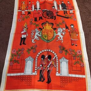 Vintage 1960's Tea Towel